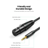 Кабель Ugreen AV182 3.5mm Male to XLR Female Black