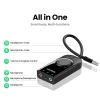 Зовнішня звукова карта Ugreen CM129 USB 2.0 з регулятором гучності (15 см)