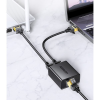 Мережеві конектори-спліттери UGREEN CM210 RJ-45 1-to-2 Ethernet Converter, 2 шт, Black