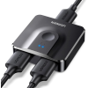 Спліттер-перемикач HDMI 2.0 UGREEN CM217, 2-в-1, двонаправлений, 4K@60Hz, чорний