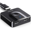 Спліттер-перемикач HDMI 2.0 UGREEN CM217, 2-в-1, двонаправлений, 4K@60Hz, чорний