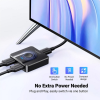 Спліттер-перемикач HDMI 2.0 UGREEN CM217, 2-в-1, двонаправлений, 4K@60Hz, чорний