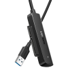Перехідник UGREEN CM321 USB-A 3.0 to SATA Adapter Cable for 2.5″ 5Gbps 0.5m Black (70609)