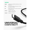 Перехідник UGREEN CM321 USB-C 3.1 to SATA Adapter Cable for 2.5" 5Gbps 0.5m Black (70610)