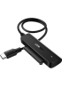 Перехідник UGREEN CM321 USB-C 3.1 to SATA Adapter Cable for 2.5" 5Gbps 0.5m Black (70610)