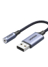 Звукова карта UGREEN CM477 USB 2.0 to 3.5mm Audio Adapter Aluminum Alloy 25cm