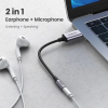 Звукова карта UGREEN CM477 USB 2.0 to 3.5mm Audio Adapter Aluminum Alloy 25cm