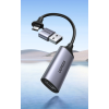 Конвертор сигналу Ugreen CM489 USB-A/Type-C to HDMI Video Capture Device Gray