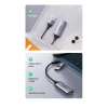 Конвертор сигналу Ugreen CM489 USB-A/Type-C to HDMI Video Capture Device Gray