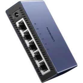 Спліттер UGREEN CM633 5-портовий Gigabit Ethernet Switch з алюмінієвим корпусом