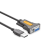 Кабель-адаптер UGREEN CR104 USB 2.0 to RS-232 DB9 Female 1.5м/2м/3м Black