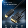 Кабель UGREEN DP103 DisplayPort 1.2 (Male) to DVI-D 24+1 (Male) 1.5 м Black