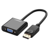 Адаптер UGREEN DP109 DisplayPort to VGA Converter DP Male → VGA Female Black