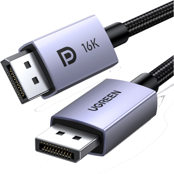 Кабель UGREEN DP118 DisplayPort 2.1 Ultra HD 16K