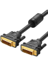 Кабель UGREEN DV101 DVI (24+1) Male to Male Cable Gold Plated Black