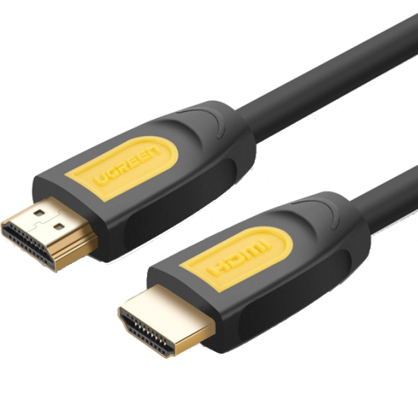 Кабель HDMI Ugreen HD101 Round Cable 3 м Yellow/Black