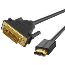 Кабель UGREEN HD106 HDMI ↔ DVI (24+1)