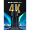 Кабель HDMI Ugreen HD119, 4K, HDR, HDMI 2.0, плетеный, черный