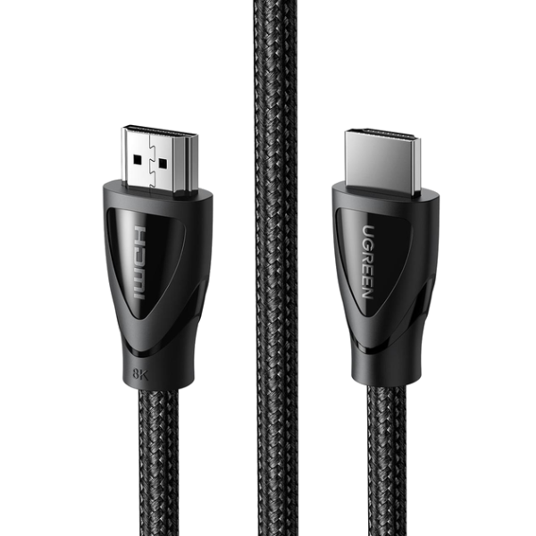 Кабель UGREEN HD140  HDMI 2.1 8K 3D HDR Cable 48Gbps Black
