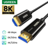 Кабель HDMI UGREEN 8K@60Hz HDMI 2.1 Male to Male Fiber Optic Cable 10 м Black HD141