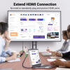 Кабель Ugreen HD151 HDMI 8K Male to Female Extension Cable Black