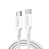 Кабель UGREEN L502 USB-C to USB-C PD 100W (5A) Fast Charging Braided Cable 2 м — White