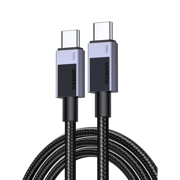 Кабель UGREEN USB-C to USB-C 100W Space Gray (L512)