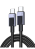 Кабель UGREEN USB-C to USB-C 100W Space Gray (L512)