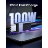 Кабель UGREEN USB-C to USB-C 100W Space Gray (L512)
