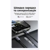Кабель UGREEN L530 USB-C to USB-C 240W з дисплеєм Fast Charging Cable 1m (Space Gray)