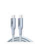 Кабель UGREEN L534 USB-C to USB-C 240W USB-IF Certified Soft Braided Cable (Starlight Blue)