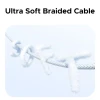Кабель UGREEN L534 USB-C to USB-C 240W USB-IF Certified Soft Braided Cable (Starlight Blue)