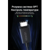 Кабель UGREEN L703 Thunderbolt 5 USB-C — USB-C 80 Гбіт/с PD 240W 16K 1 м (Чорний)