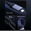 Кабель UGREEN USB4 Gen 3 Type-C to Type-C 240W, Thunderbolt 3/4, 1 м (L705, Space Gray)