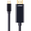 Кабель Ugreen MD101 Mini DisplayPort to HDMI 4K 1.5 м Black