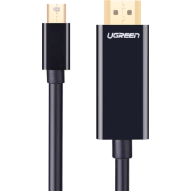 Кабель Ugreen MD101 Mini DisplayPort to HDMI 4K 1.5 м Black
