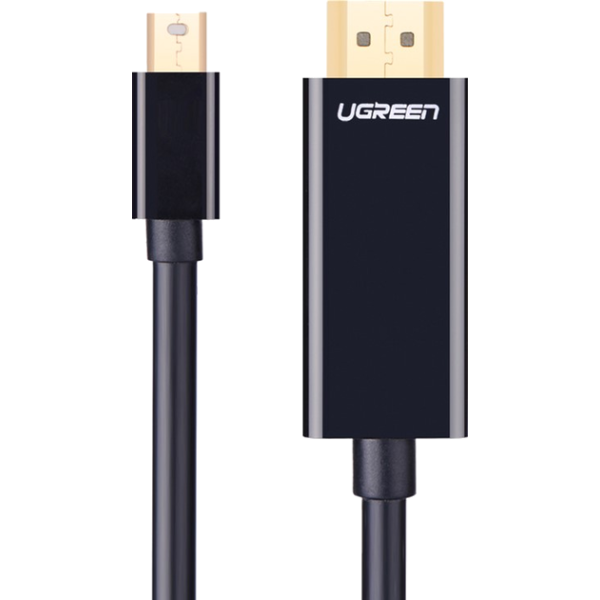 Кабель Ugreen MD101 Mini DisplayPort to HDMI 4K 1.5 м Black