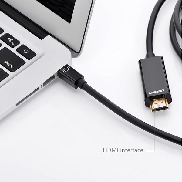Кабель Ugreen MD101 Mini DisplayPort to HDMI 4K 1.5 м Black