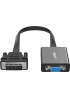 Адаптер Ugreen MM108 DVI-D (24+1) to VGA 1080p, 0.3 м