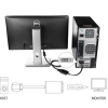Адаптер Ugreen MM108 DVI-D (24+1) to VGA 1080p, 0.3 м