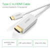 Кабель Ugreen MM121 USB Type-C to HDMI Cable 4K 60Hz 1.5 м White