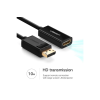 Адаптер Ugreen MM137 DisplayPort to HDMI (Female) Converter 1080P Black (40362)
