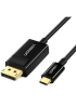 Кабель UGREEN MM139 USB-C → DisplayPort 1.5 м 4K@30Hz / 2K@60Hz, Black