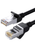 Патч-корд UGREEN NW101 Ethernet Flat Cable Cat 6 U/UTP Pure Copper, Black