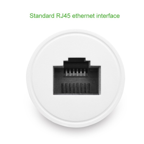 Захисний Ethernet-адаптер від грози Ugreen RJ45 NW116, Black/White