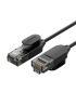 Патч-корд UGREEN NW122 Ethernet CAT 6A Pure Copper OD2.8, Black
