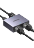 З'єднувач витої пари Ugreen NW301 Gigabit Ethernet Splitter 1 to 2, Grey