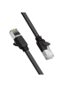 Патч-корд UGREEN NW101 Ethernet Flat Cable Cat 6 U/UTP Pure Copper, Black