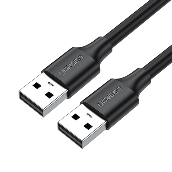 Кабель UGREEN US102 USB 2.0 A-A Male to Male | Швидкісний дата-кабель