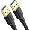 Кабель UGREEN US128 USB-A 3.0 Male to Male Cable Black